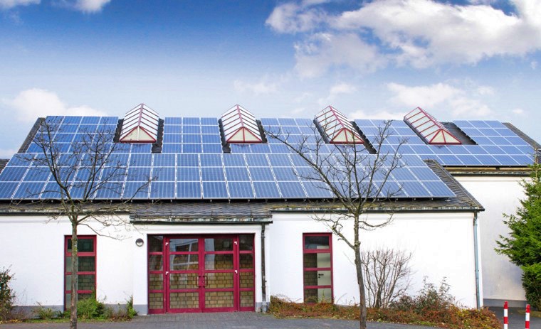 Sporthalle in Gusenburg, Rheinland-Pfalz 3 KLE Energie GmbH